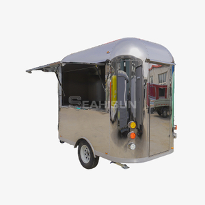 Stainless Steel Airstream Food Trailer-2.5m