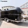 Colorful Small Vintage Galvanized Sheet Airstream Food Trailer SMA-3000