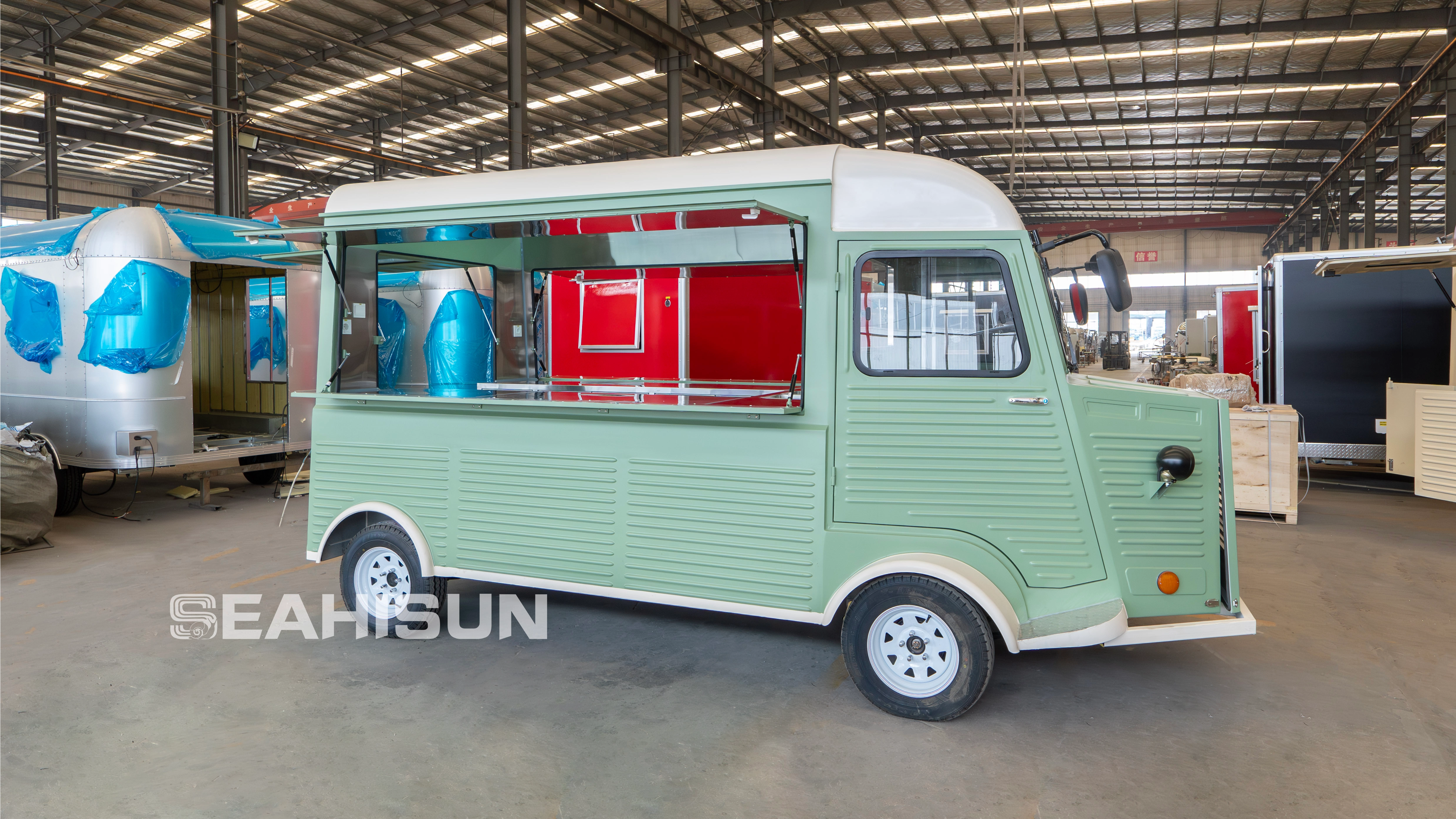 Seahisun Citroen Retro Food Truck: French Style Empowers New Possibilities for Mobile Business