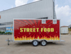 Custom Outdoor Street Ice Cream Coffee Street BBQ Mobile Snack Fast Food Trailer with Infrastructure Equipment Ready for Deliver