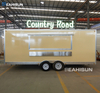 Custom Size Equipment Mobile Kitchen Restaurant Food Cart Fast Food Tacos Truck Food Trailer With Kitchen Equipment
