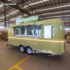 High Quality Mobile Catering Vehicle Custom Kitchen Street Vending Cart Commercial Cooking Equipment Food Truck