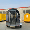 Stainless Steel Round Food Trailer-3m