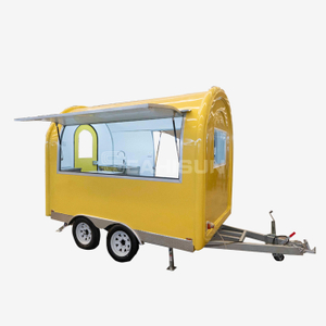 Round Food Trailer