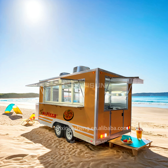 CE Certified Food Carts And Trailers for Sale: Coffee, Hot Dogs, Ice Cream in USA, Europe, Australia