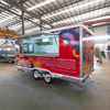 Custom Restaurant Equipment Mobile Catering Camper Travel Food Truck Concession Ice Cream Cart Small Pizza Food Trailer Price