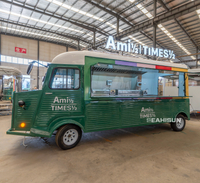 Hot Selling Street Certificate Electric Ice-Cream Mobile Coffee Cake Camper Trailer Hot Dog Citroen Fast Food Truck 