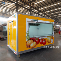 Mobile Juice Bar Truck Commercial Consession Burger Van Catering Food Trailer Fast Food Truck with Full Kitchen