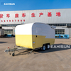 Customized Multifunctional Stainless Steel Rust Resistant Fast Food Truck Coffee Kitchen Concessions Mobile Food Trailer