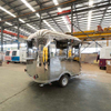 Stainless Steel Airstream Food Trailer-3m