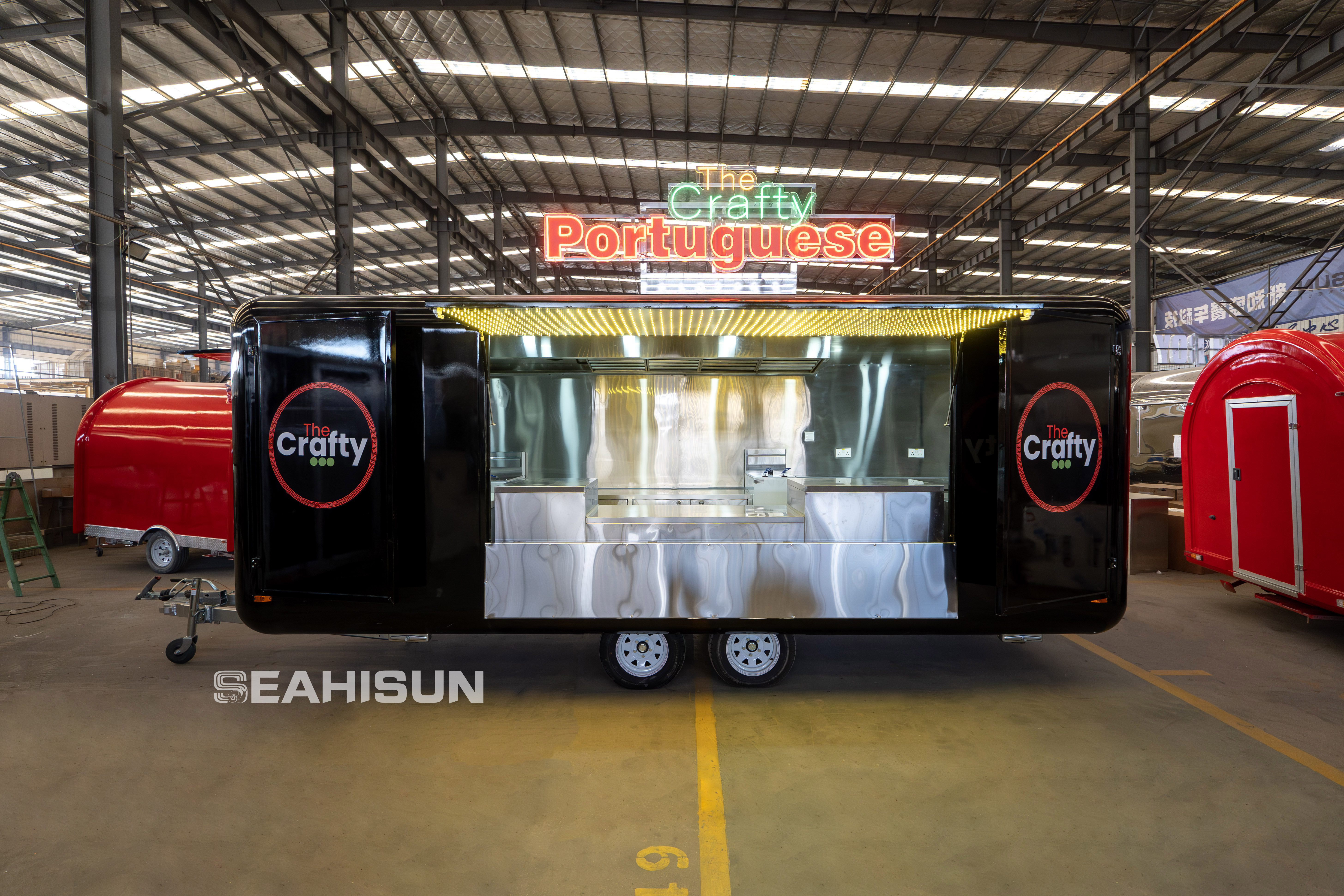 Sports Event Mobile Food Truck | Fully Customized for World Cup – Seahisun