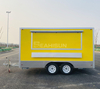 Yellow Square Food Trailer-5m