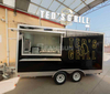 Black Square Food Trailer-4m