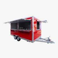 Red Square Food Trailer-4m