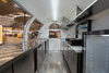 3m Mobile Round Shape Fast Food Trailer Round Coffee Cart com equipamento