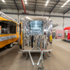 Mirror Stainless Steel Airstream Style Mobile Food Trailer
