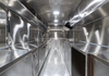 Mirror Stainless Steel Airstream Style Mobile Food Trailer