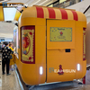 Custom Cartoon IP Mobile Bakery Food Cart Mall Concession Food Trailer With Display Cabinet