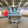 SEAHISUN Mirror Stainless Steel Mobile Food Trailer