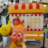 Custom Cartoon IP Mobile Bakery Food Cart Mall Concession Food Trailer With Display Cabinet